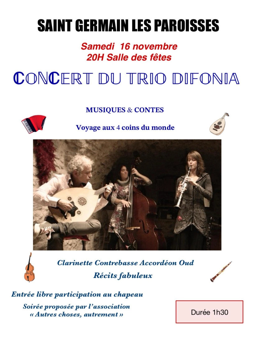 Concert du Trio Difonia_Saint-Germain-les-Paroisses