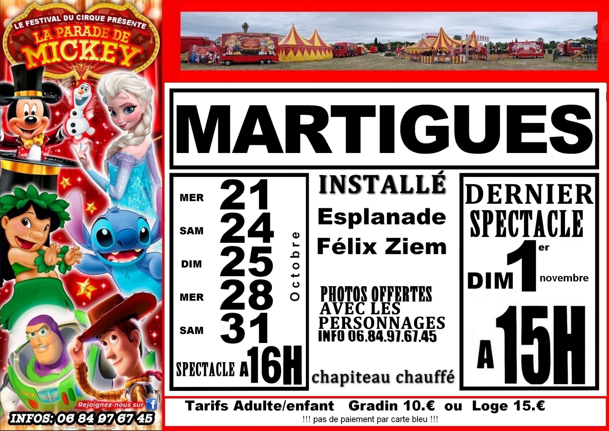 Spectacle la parade de Mickey