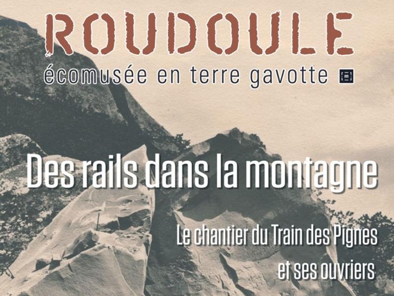 Exposition Des rails dans la montagne