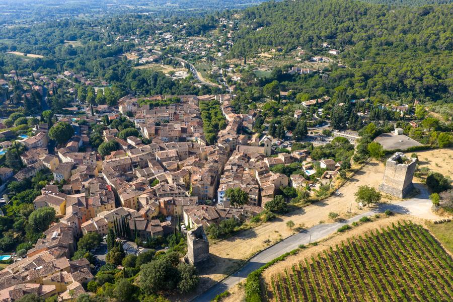 Table d'orientation : Tours Sarrasines_Cotignac