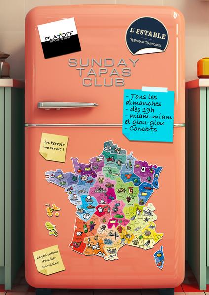 Sunday Tapas Club au Playoff