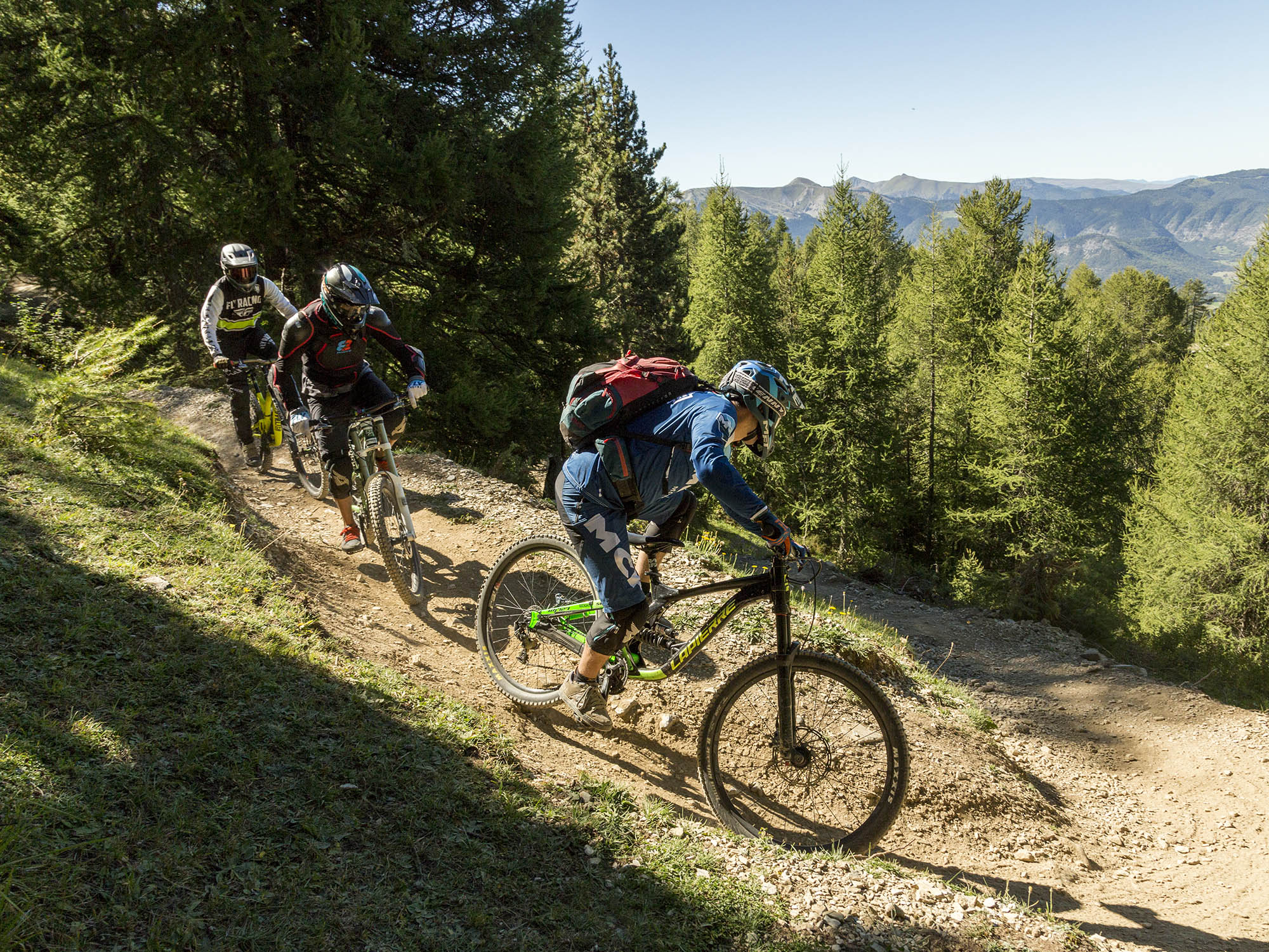 Montagnes d'Ubaye - VTT de descente