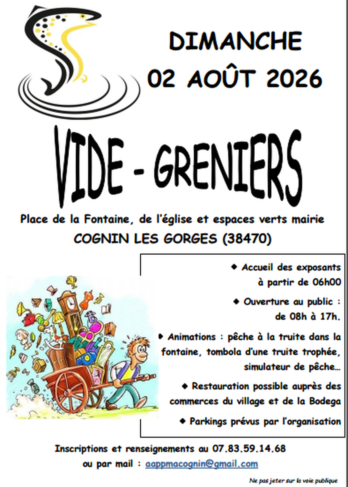 Vide greniers et fête de la pêche
