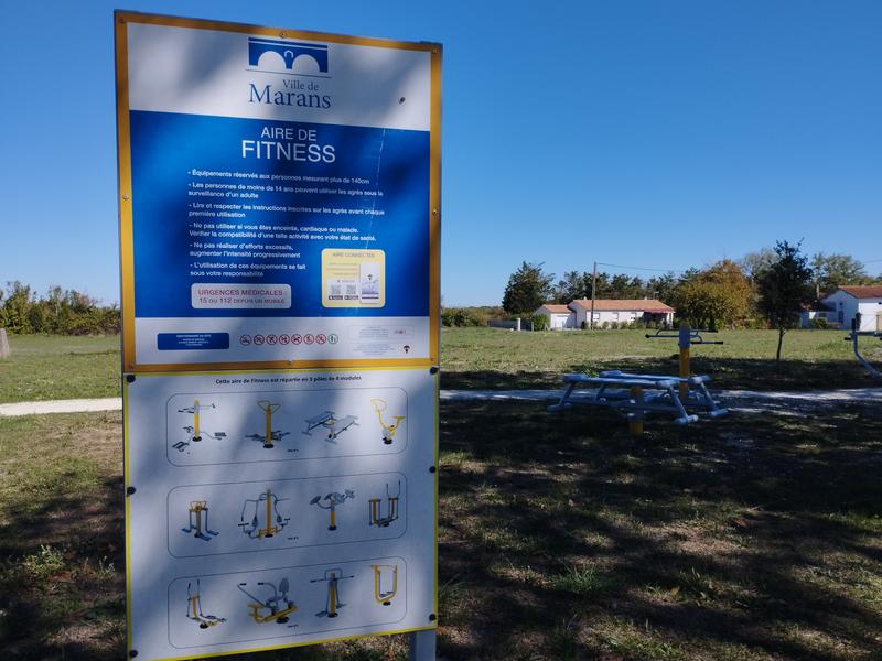 Présentation des agrés fitness