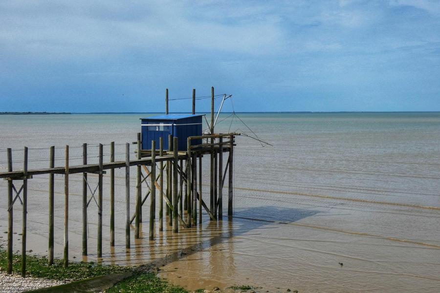 Carrelet à la Pointe Saint Clément