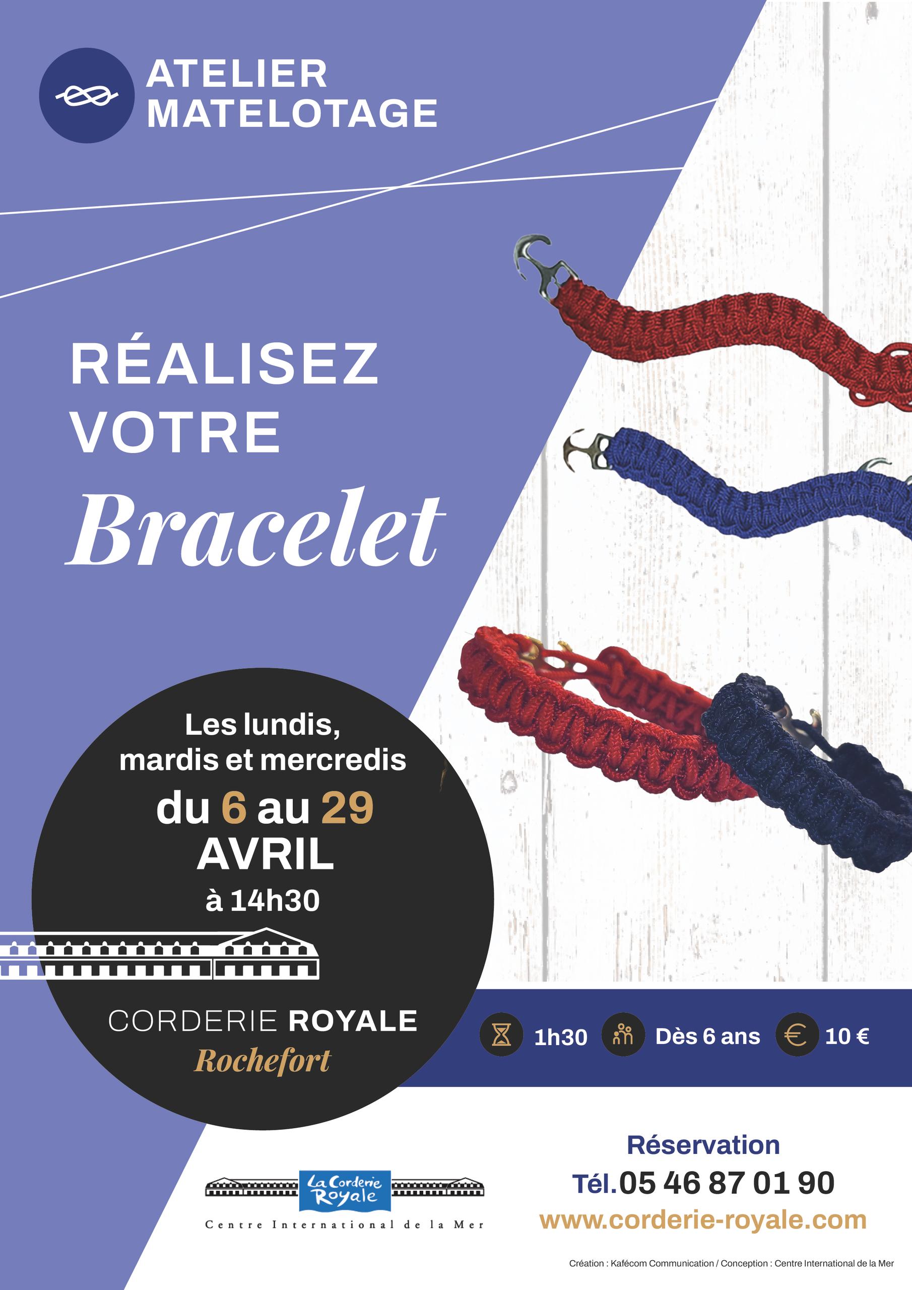 Atelier matelotage bracelet