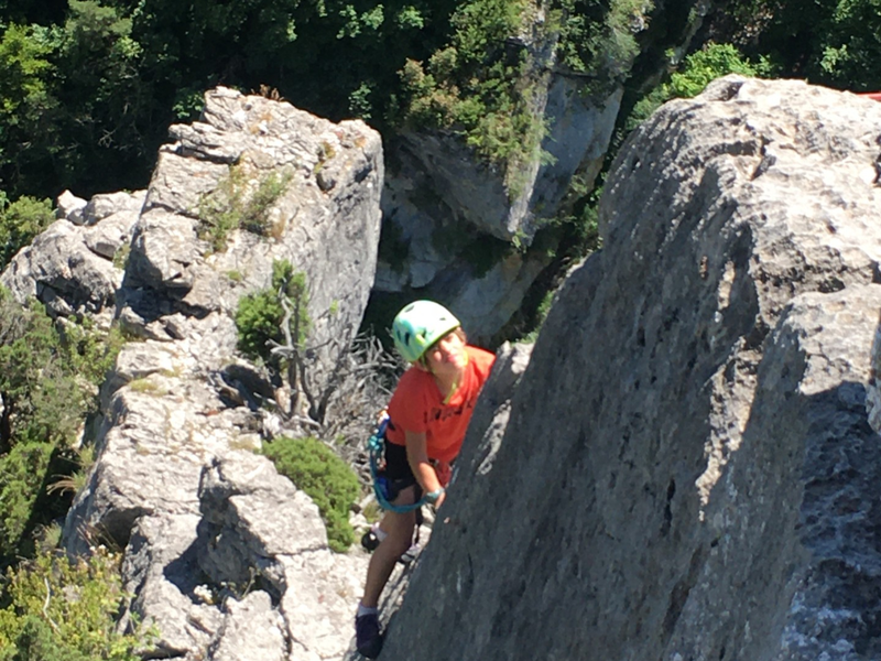 Escalade Grandes Voies avec le Bureau des Guides Diois-Vercors_Romeyer