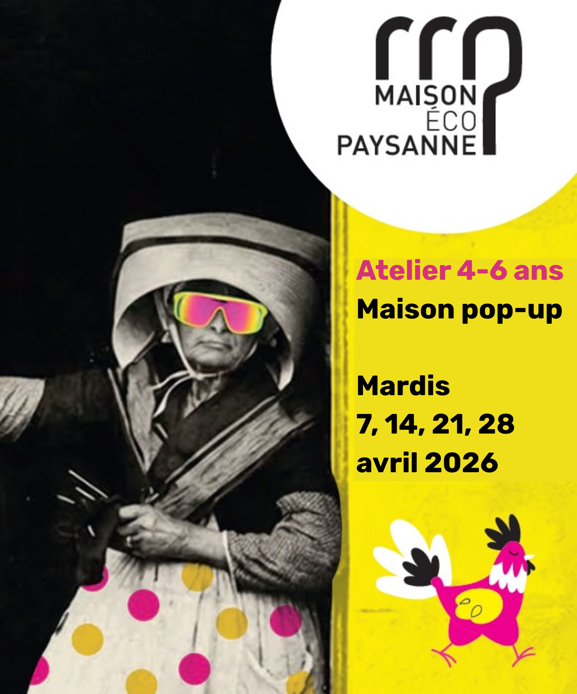 Atelier 4-6 ans : Maison pop-up