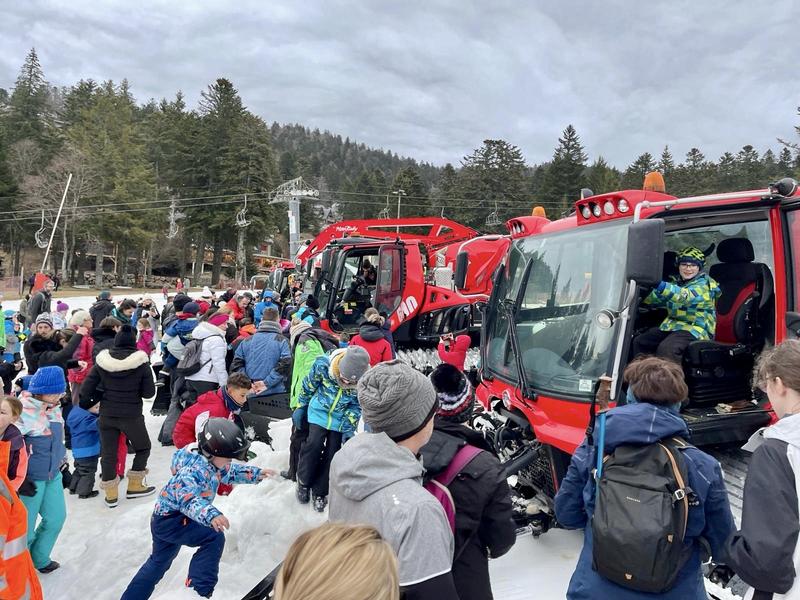 Rencontre avec les dameurs