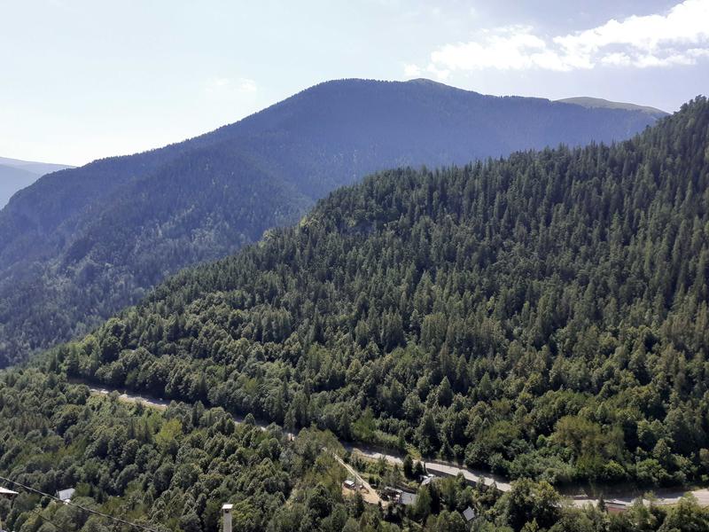 Gîte Les Gentianes-Vue depuis le gîte-Roubion-Gîtes de France des Alpes-Maritimes