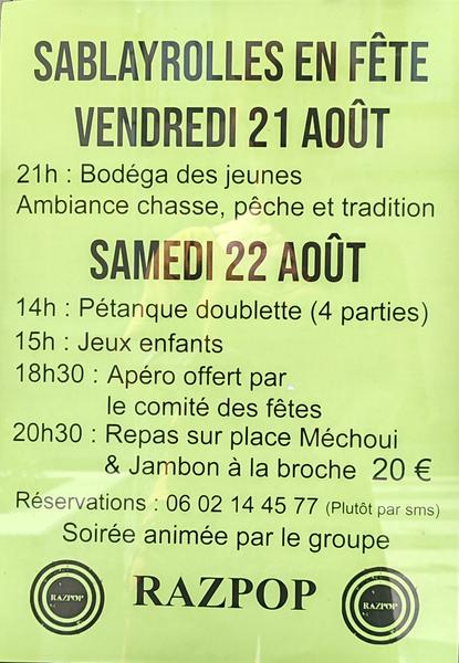 Sablayrolles Festival
