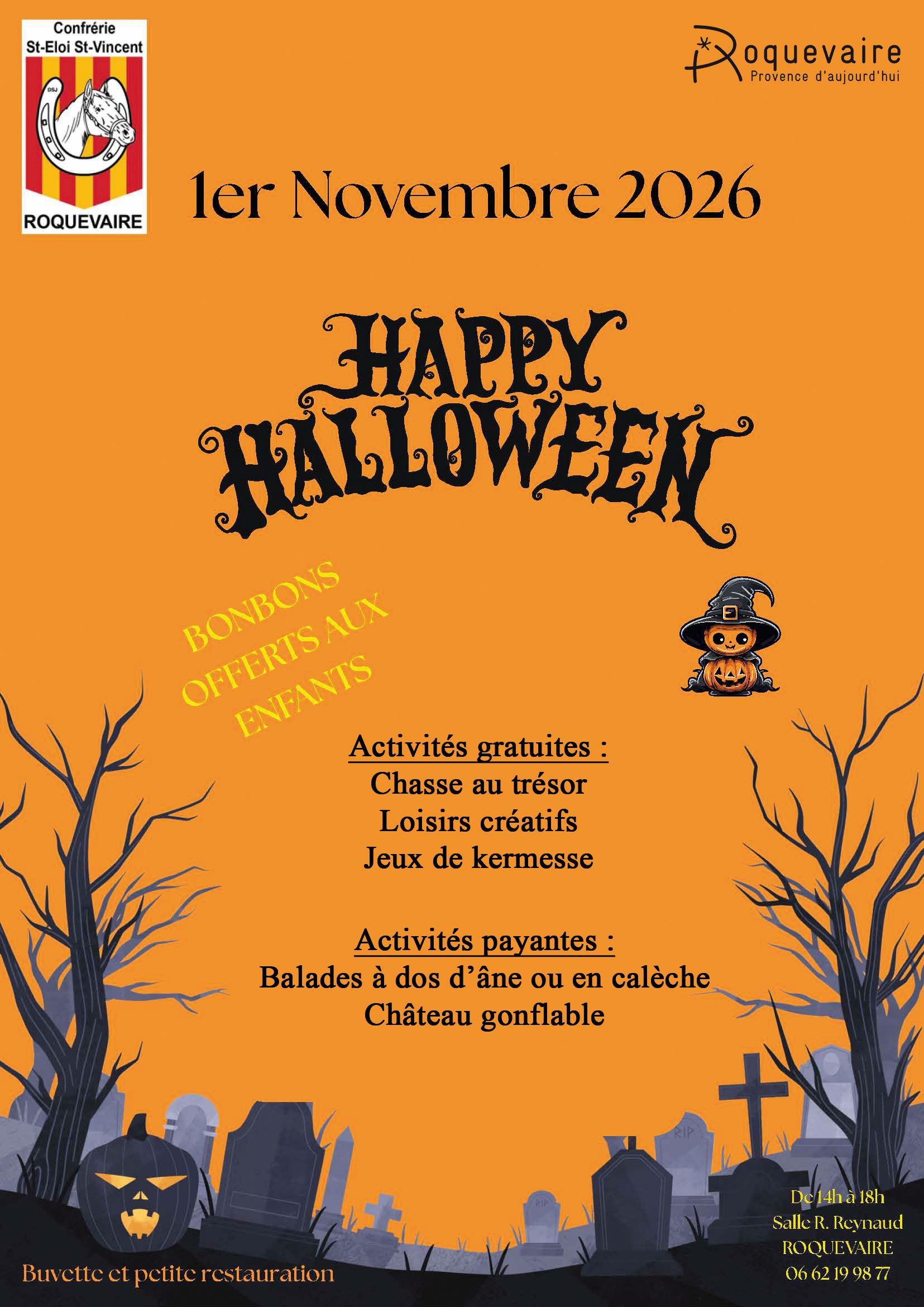 Halloween à Roquevaire "Peur au village"
