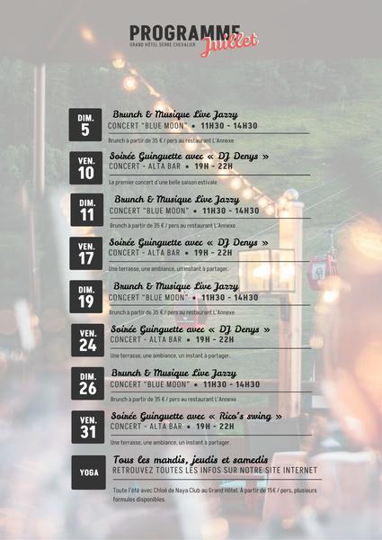 Summer activities at the Grand Hôtel Serre Chevalier