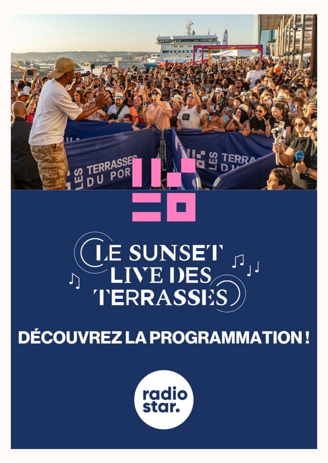 4ème édition du Sunset Live aux Terrasses du Port