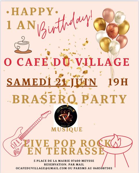 O Café du village fête son premier anniversaire_Meysse