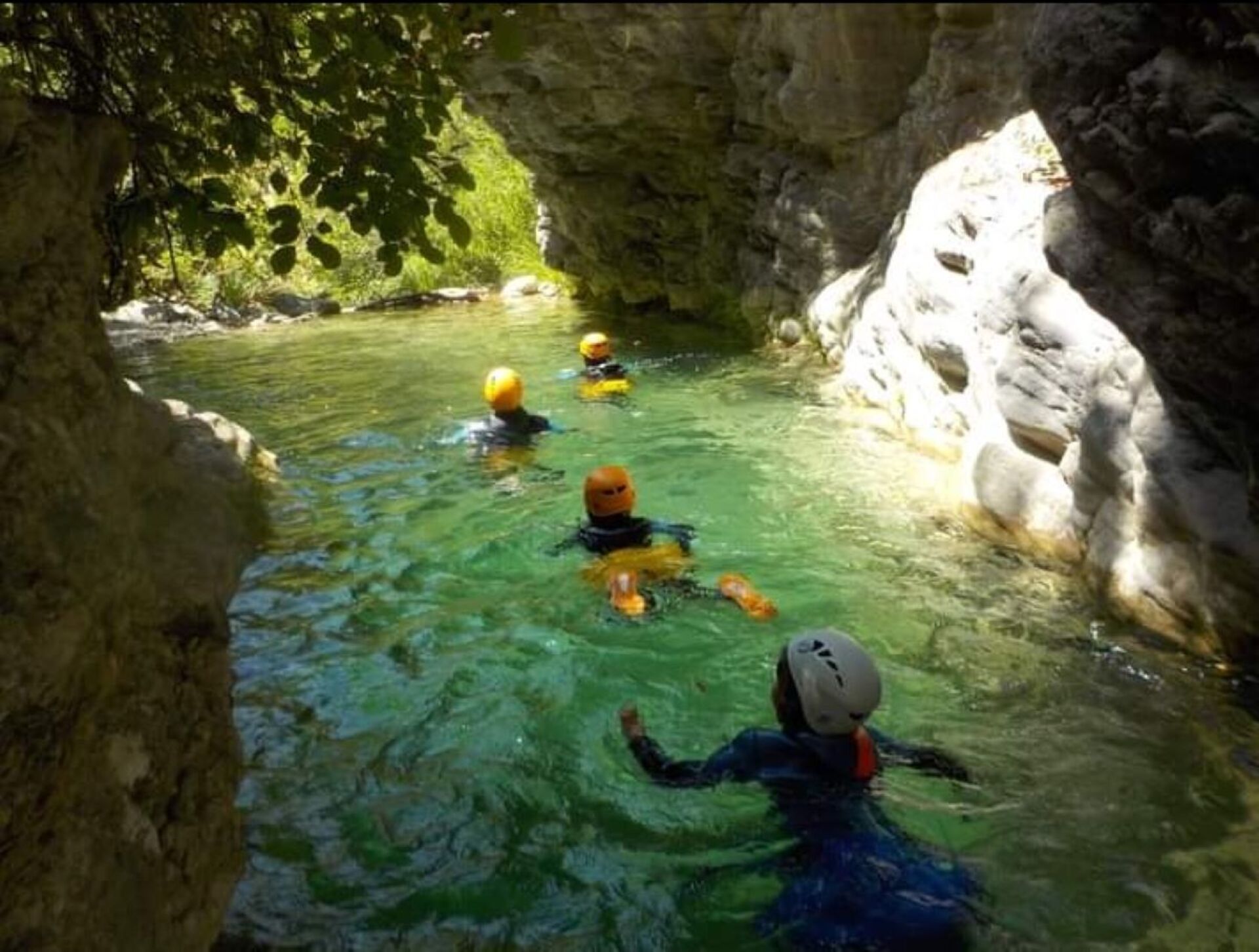 Canyoning and hiking with Roya Evasion Breil sur Roya Menton