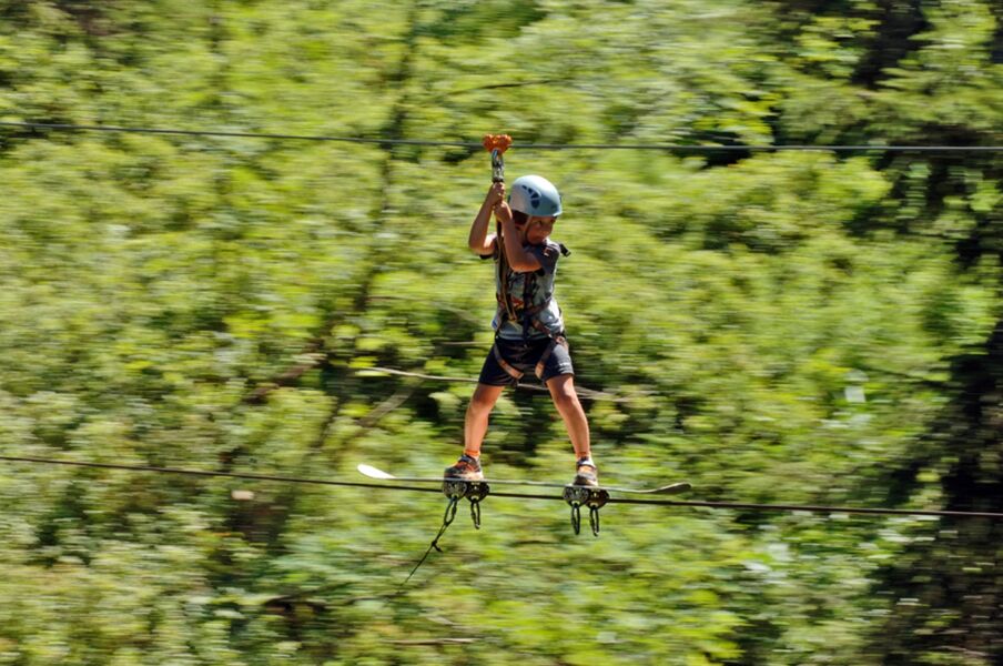 Escaladventure - Parcours du Nant Rouge