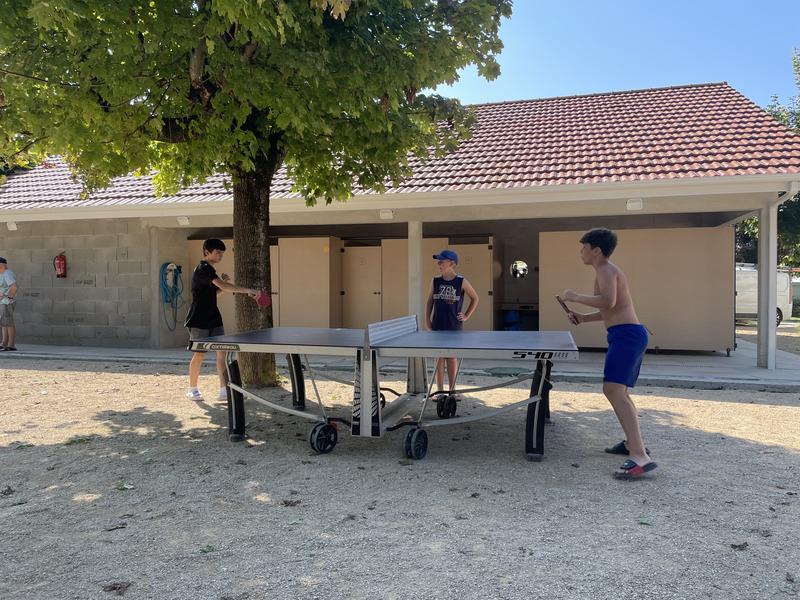 Ping pong au camping Beauséjour*** - La Balme les Grottes - Balcons du Dauphiné - Isère