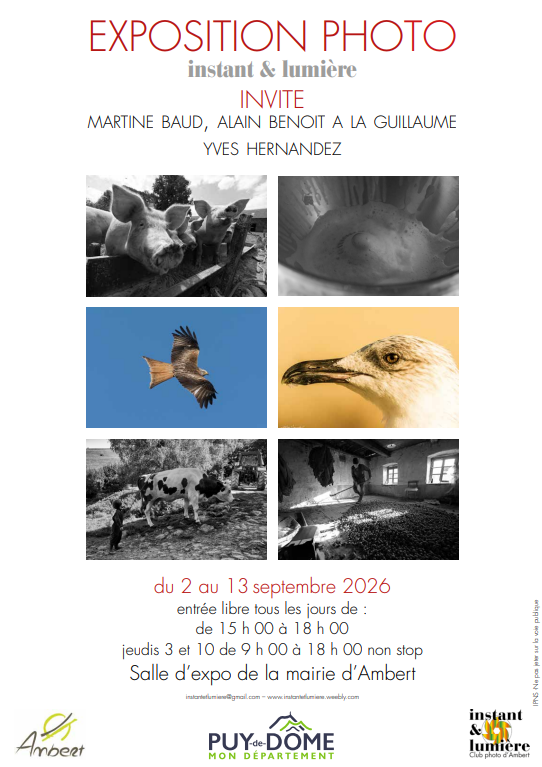 Photographies – Martine Baud, Alain Benoit  A La Guillaume, Yves Hernandez