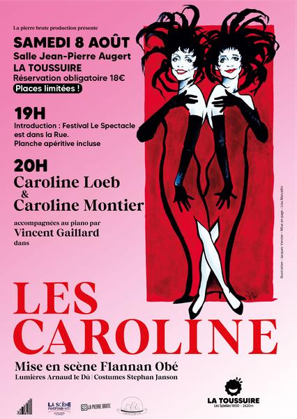 Image LES CAROLINE Affiche 8 Août