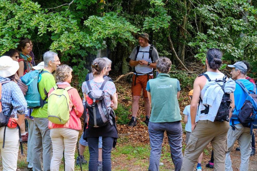 Burzet - visite guidée à la tourbière ©O.Mathis-MCR