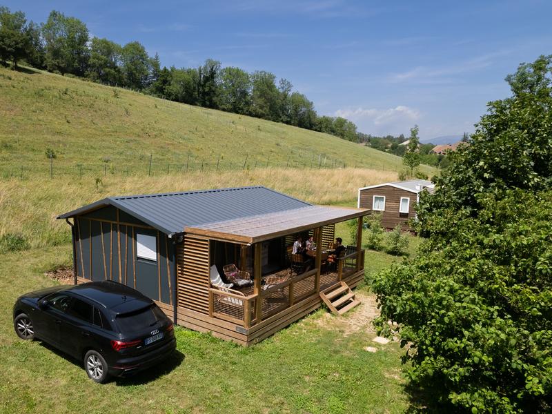 Camping Belle Roche - Chalet Famille_Lalley