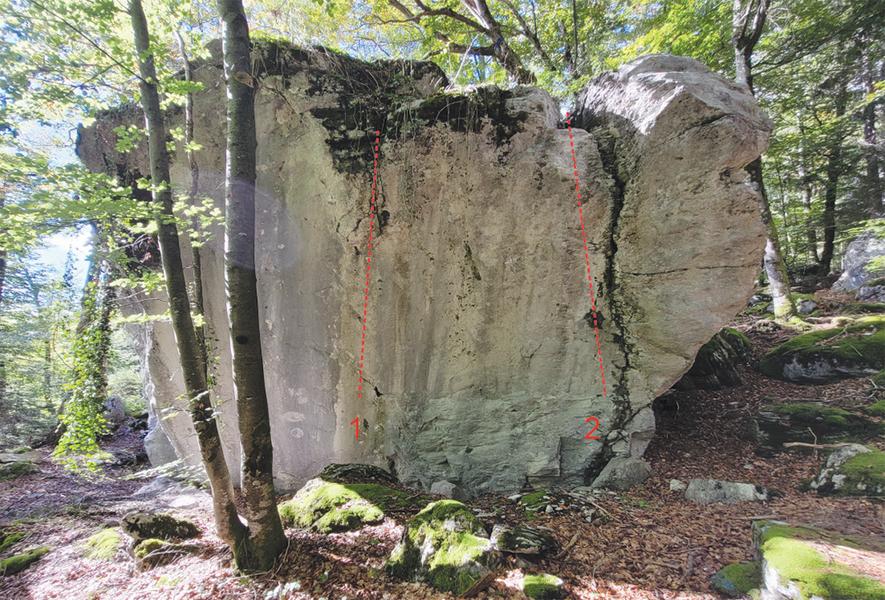 Blocs d'escalade du Plateau d'Assy_Passy