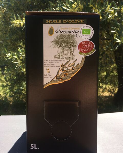 Huile d'olive bio 5 L