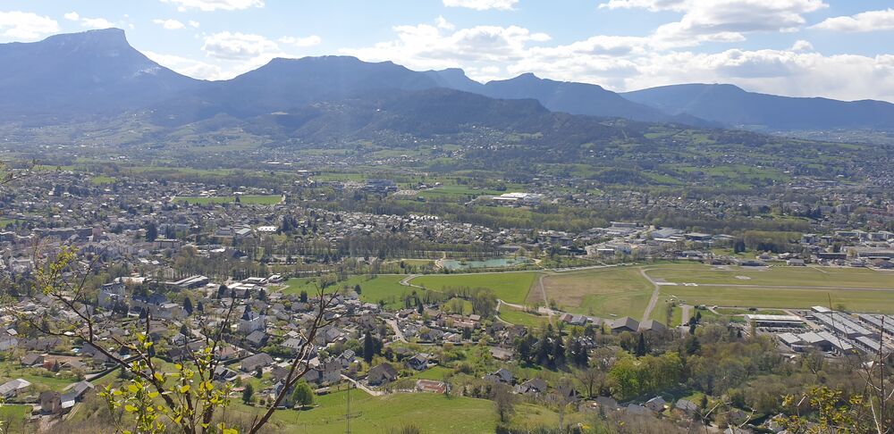 Vue sur Challes-Les-Eaux