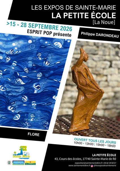 Exposition - Esprit Pop présente Flore et P. Darondeau à La Petite Ecole