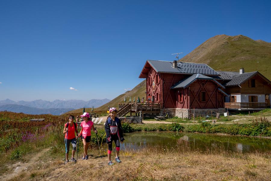 Vue du refuge Mont Jovet - Bozel