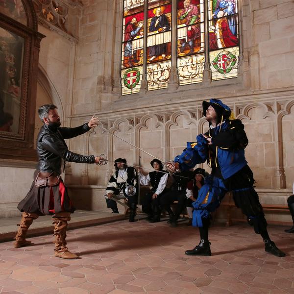 Monument en (pleine) forme - Escrime artistique_Bourg-en-Bresse