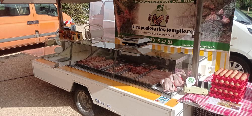 Les Poulets des Templiers - producteur - Courtenay - Balcons du Dauphiné