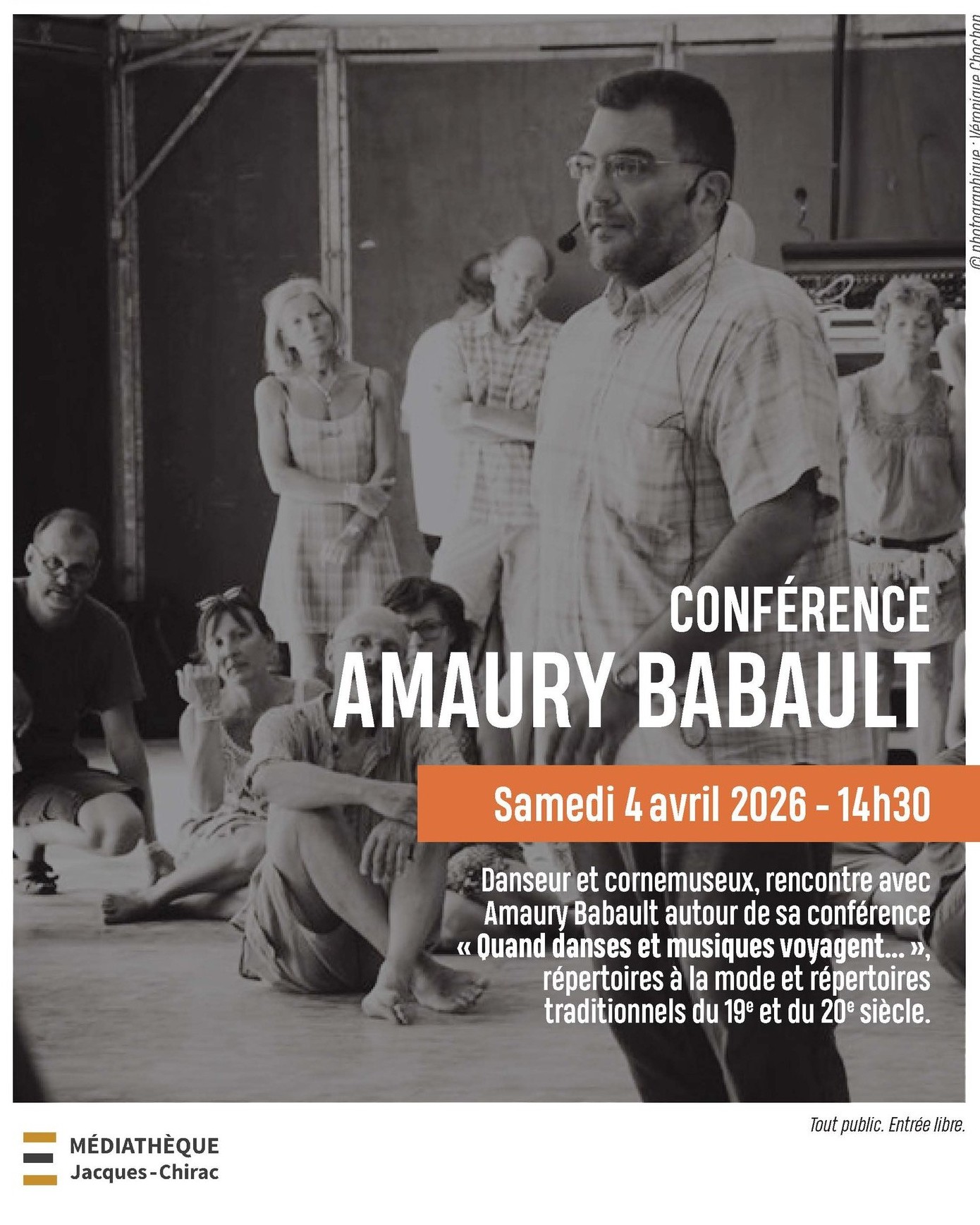 Conférence « Quand danses &amp; musiques voyagent… »