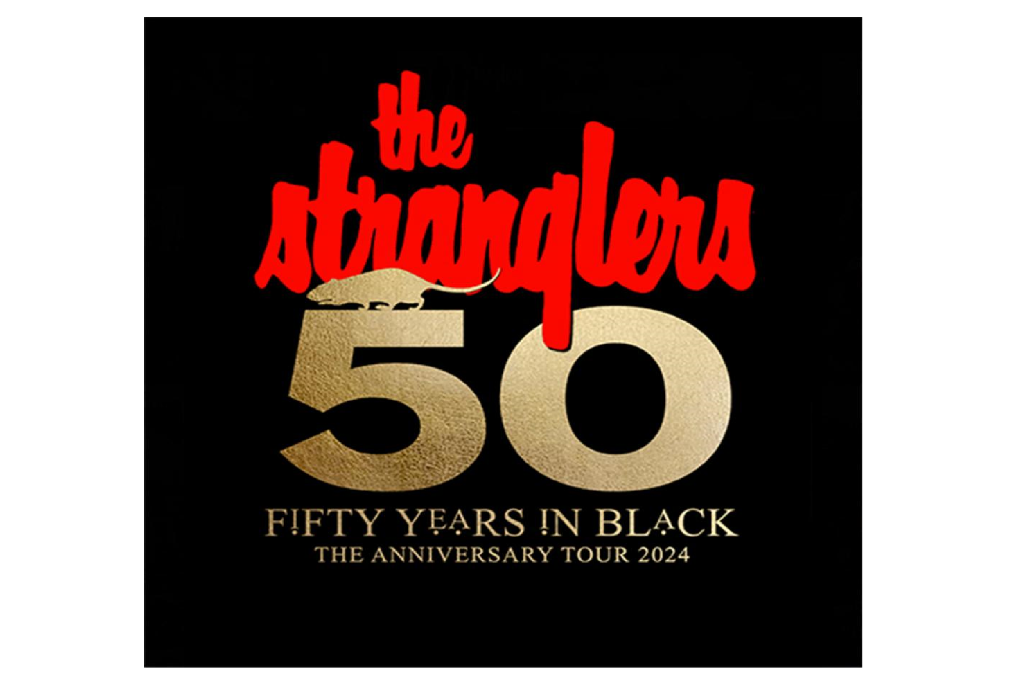 The Stranglers 50 Years In Black Tour | La Coopérative de Mai