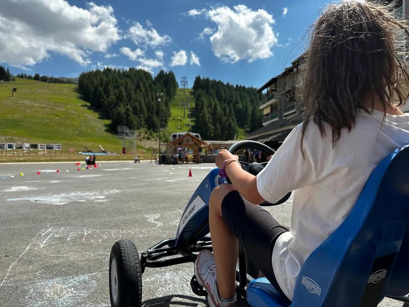 Course de karts à pédales