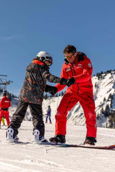 Cours de snowboard_Saint-Jean-d'Aulps