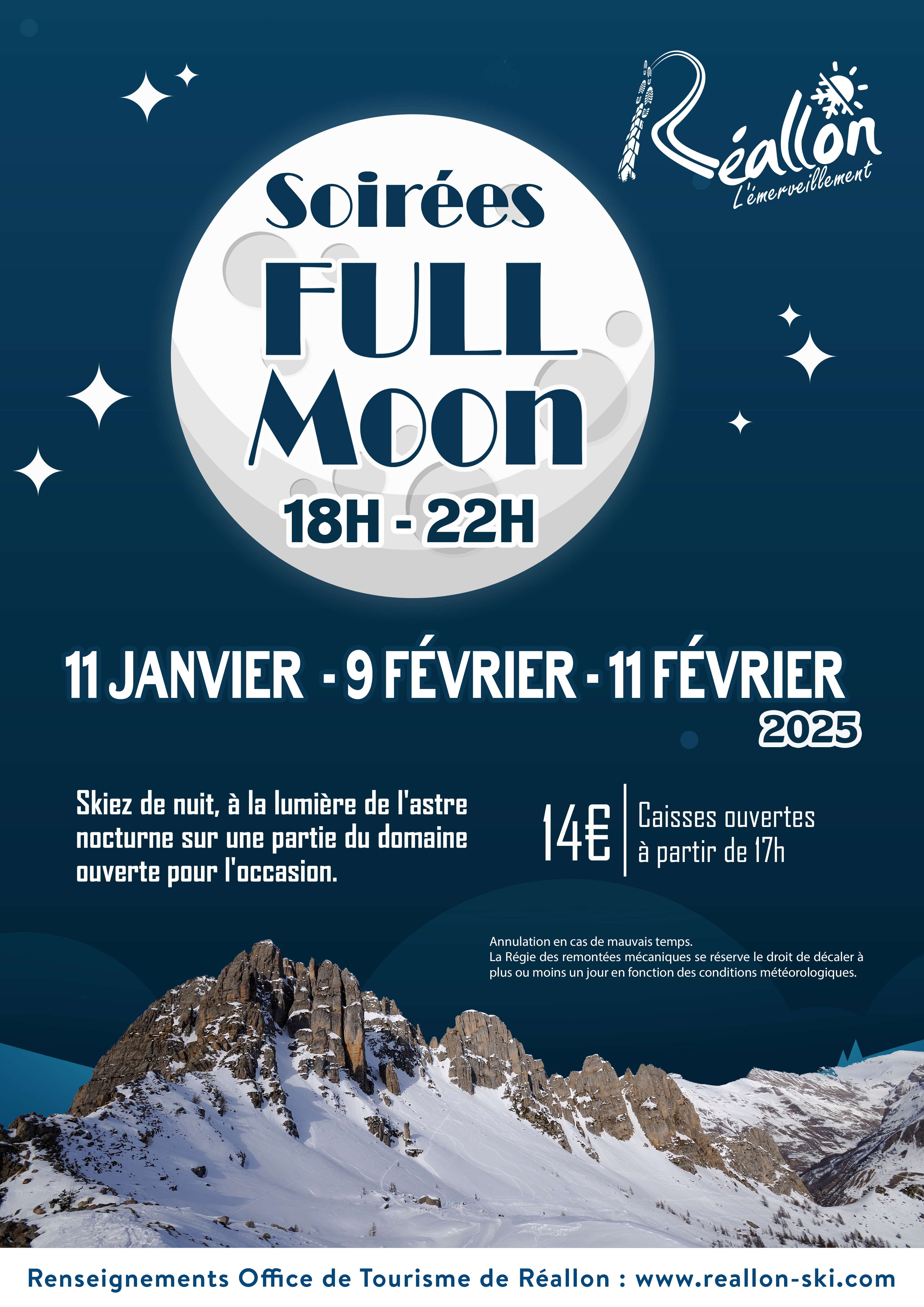 Soirée Full Moon_Réallon