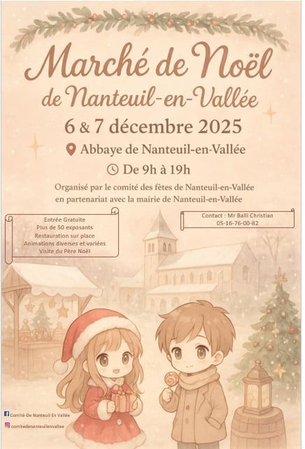 Marché de Noël_Nanteuil-en-Vallée