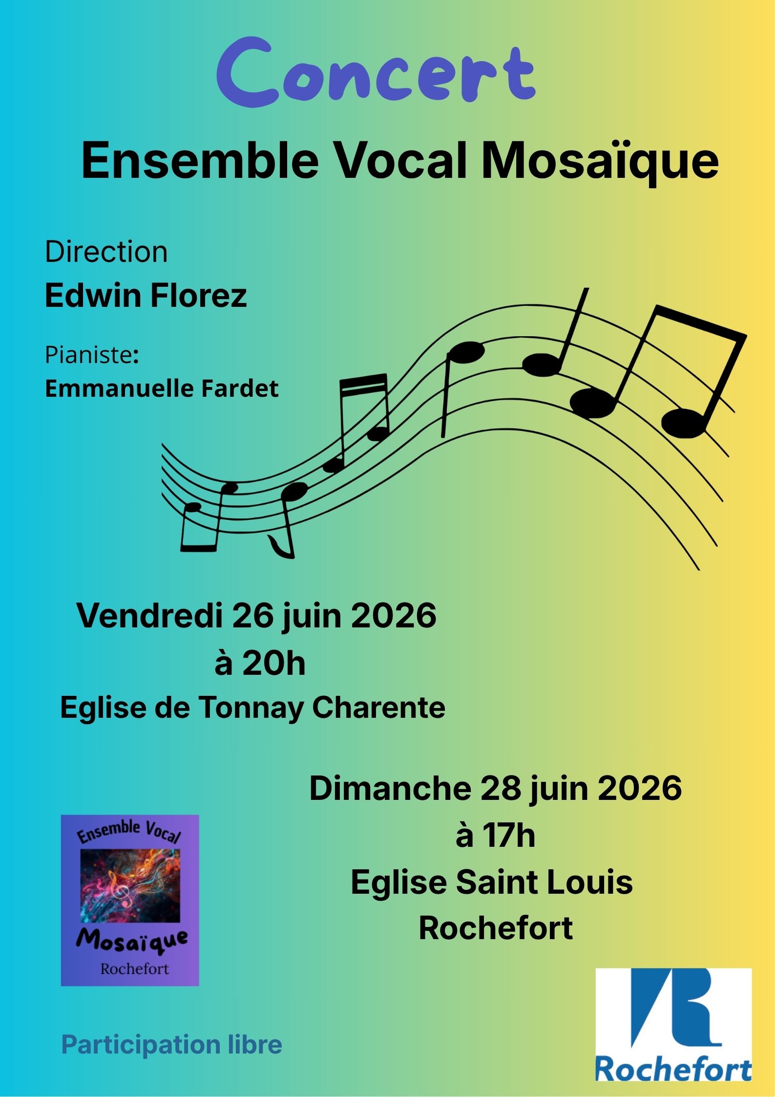 Concert ensemble vocal Mosaïque