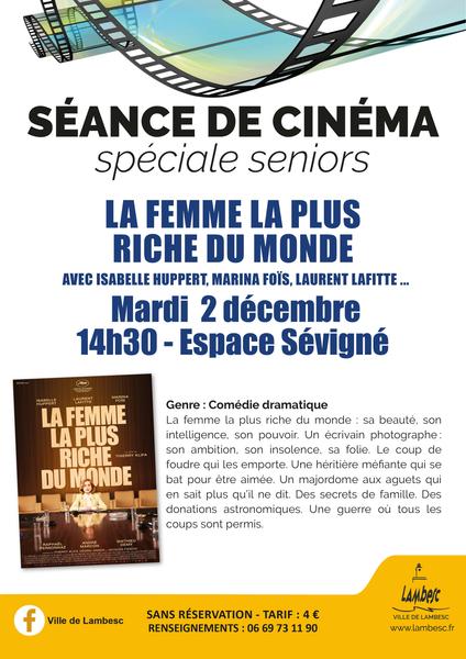 Ciné Seniors - La femme la plus riche du monde