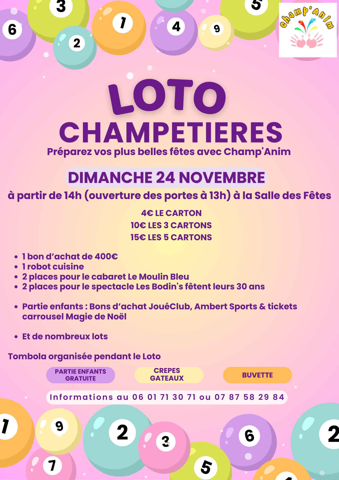 Loto // Champétières