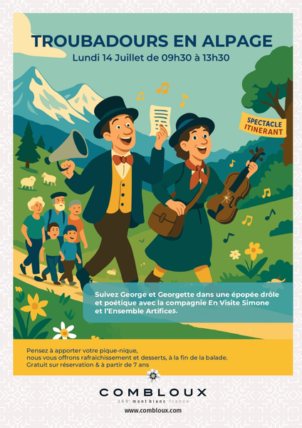 Troubadours en alpage_Combloux