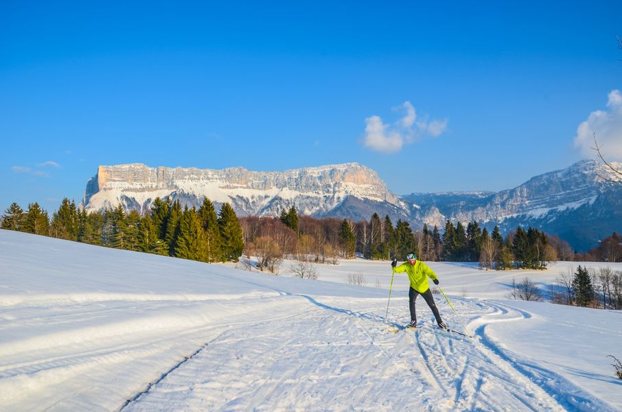 Plateau du Désert avec vue sur le Mont Granier