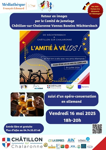 Rencontre et Apéro-conversation en allemand_Châtillon-sur-Chalaronne