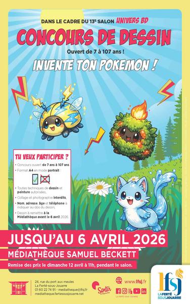 13e Salon Univers BD : concours de dessin