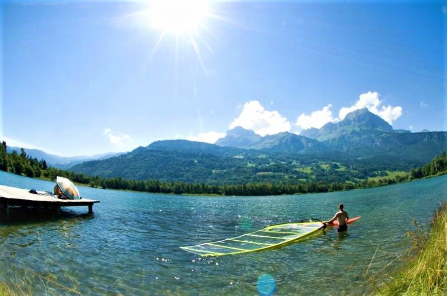 Lac de planche à voile des Ilettes