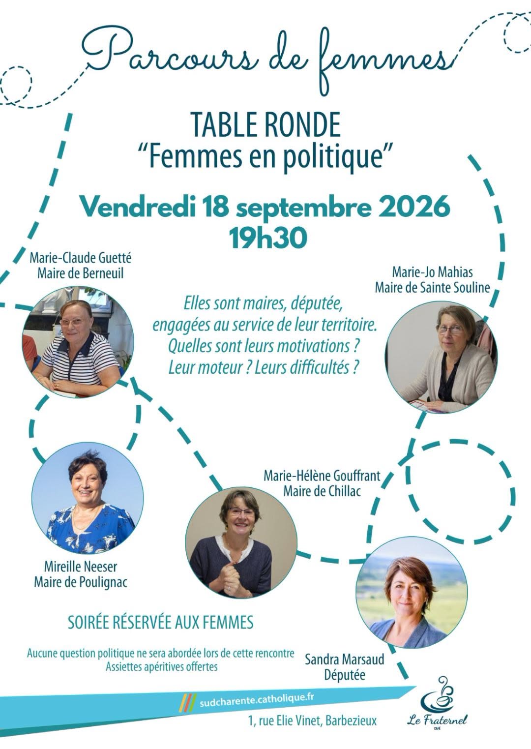 table ronde des femmes en politique