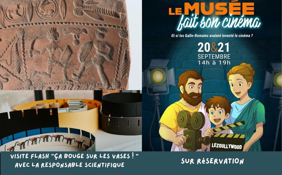 Visites guidées flash « Ça bouge sur les vases ! » par Sarah Busschaert, responsable scientifique du musée - Journées européennes du patrimoine