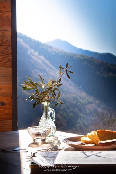 Vue Gîte La Sitelle - Belvédère - Gîtes de France Alpes-Maritimes